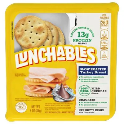 Lunchables Roasted Turkey Lunch Kit 3 oz
