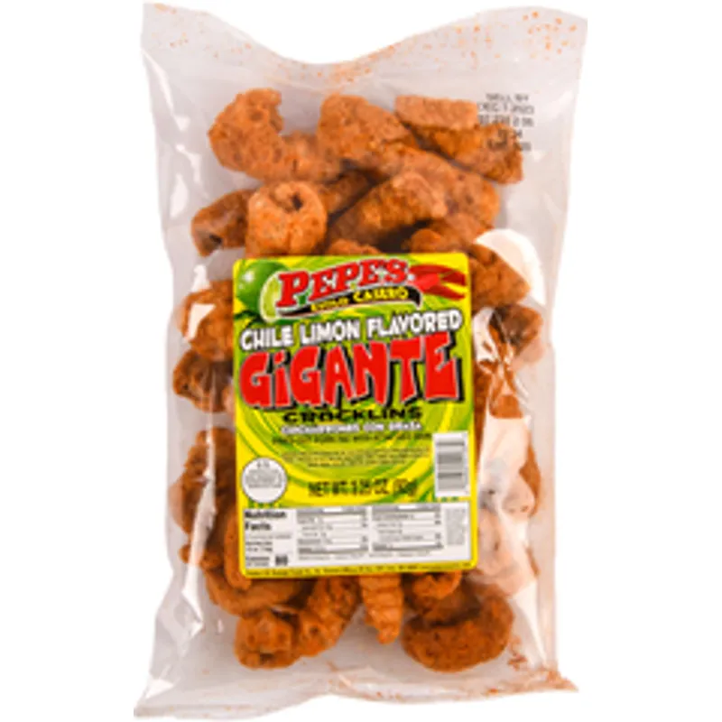 Pepe's Pork Rinds Chile Limon view 1
