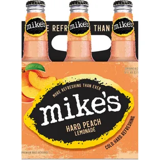 Mikes Hard Peach Lemonade