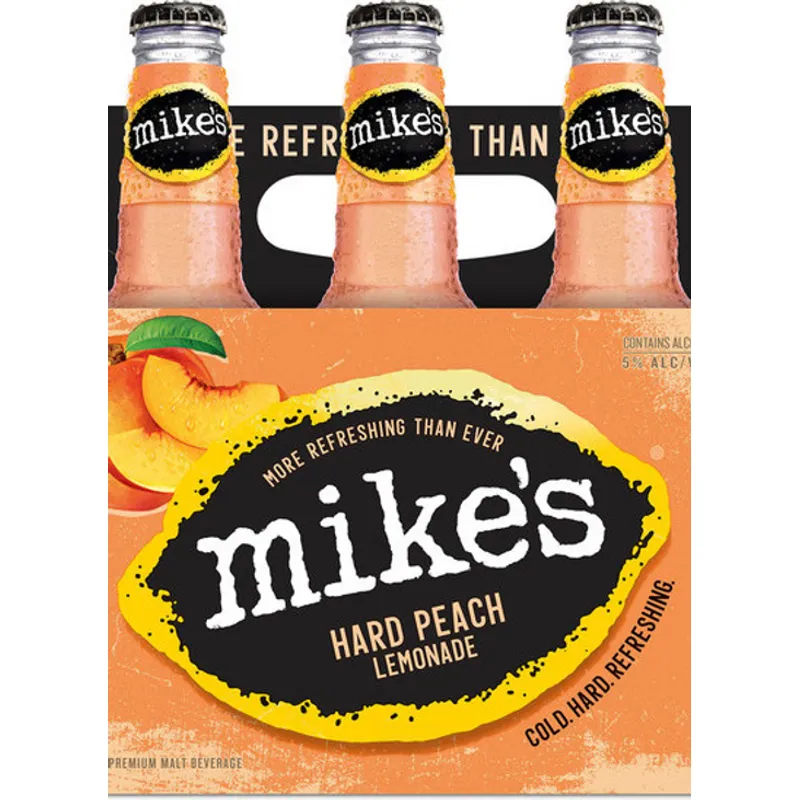 Mikes Hard Peach Lemonade view 1