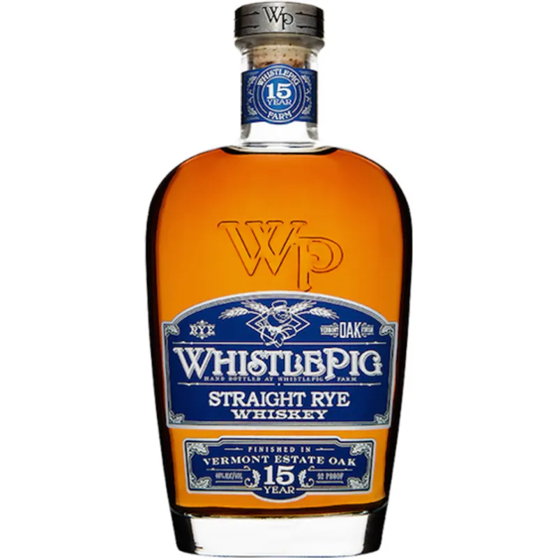 Whistlepig Straight Rye Whiskey 15 Year view 1