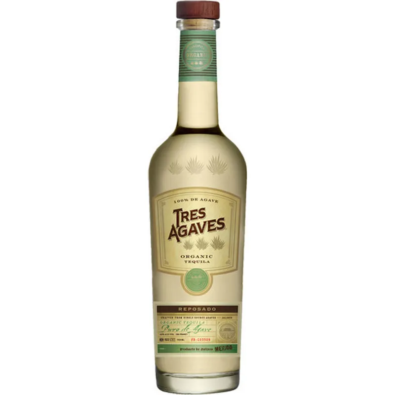Tres Agaves Tequila Reposado view 1
