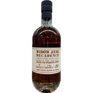 Widow Jane Decadence 10 Year Old Straight Bourbon Whiskey