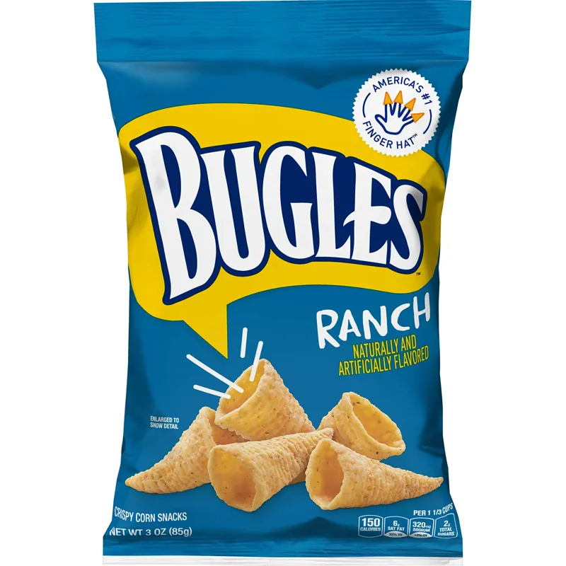 Bugles Crispy Corn Snacks Ranch view 1