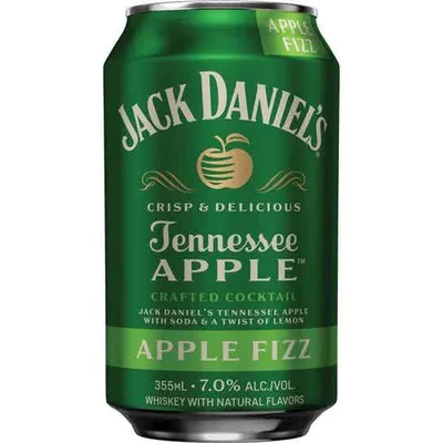 Jack Daniel’s Apple Fizz Cocktail 355ml Can