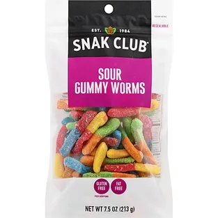 Snak Club Sour Worms Premium