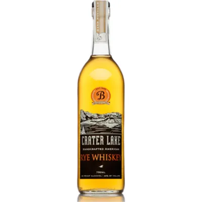Crater Lake Rye Whiskey 750ml Bottle
