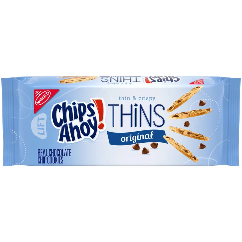 Chips Ahoy! Thins Original Chocolate Chip Cookies view 1