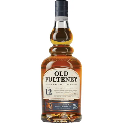 Old Pulteney 12 Year Single Malt Scotch Whisky 750ml
