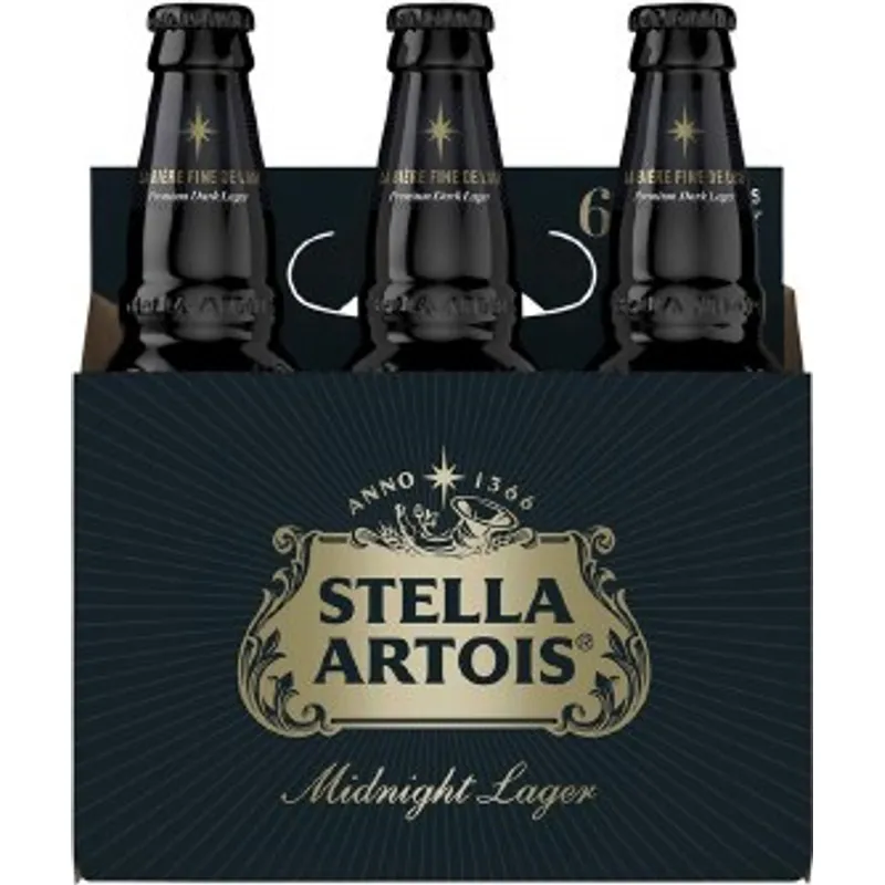 Stella Artois Midnight Lager view 1