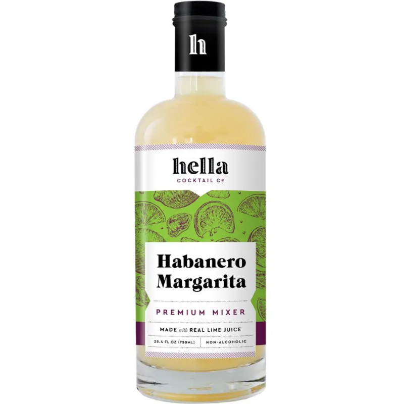 Hella Cocktail Habanero Margarita Mixer view 1