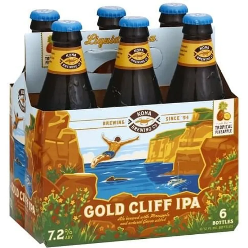 Kona Gold Cliff IPA view 1