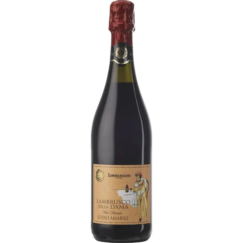 Lombardini Lambrusco Rosso Amabile view 1