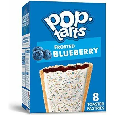 Pop Tarts Breakfast Toaster Pastries Frosted Blueberry 13.5oz Box