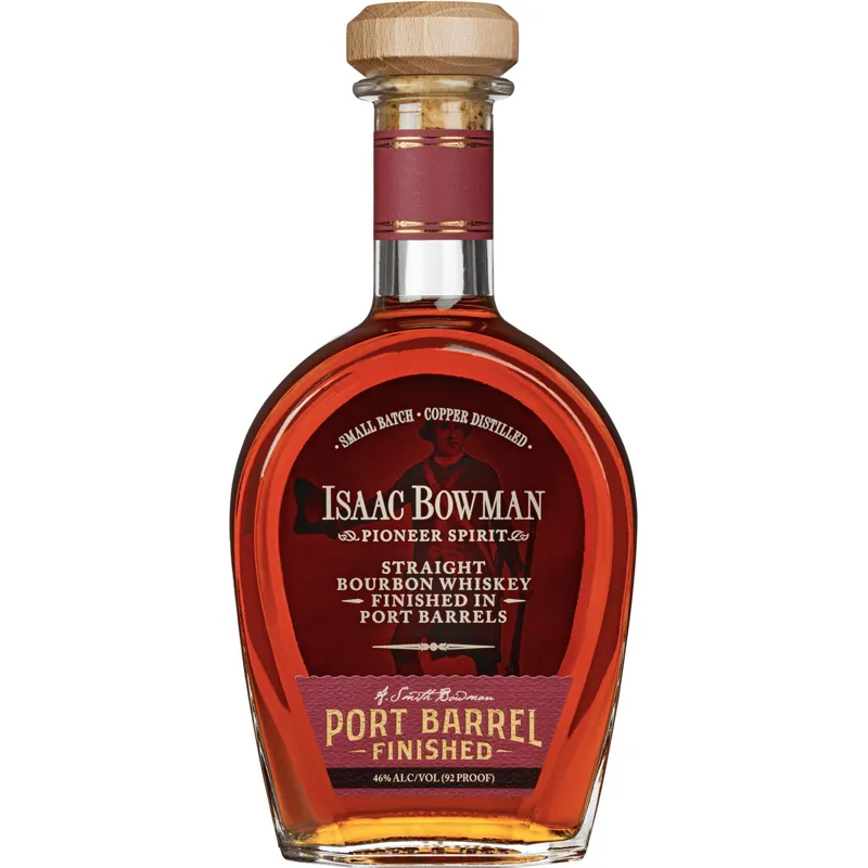 Isaac Bowman Port Barrel Finished Bourbon view 1