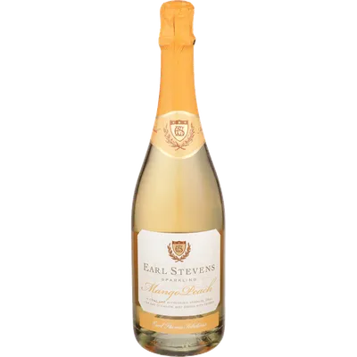 Earl Stevens Sparkling Mango Peach Flavored Wine 750mL Bottle