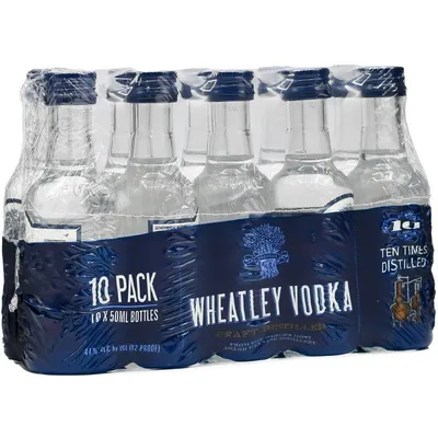 Wheatley Vodka 10 Pack 500 oz