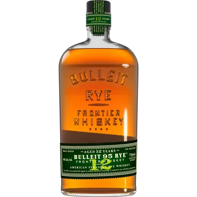 Crown Royal Bulleit Rye Aged 12 Years Whiskey, 750 mL Bottle