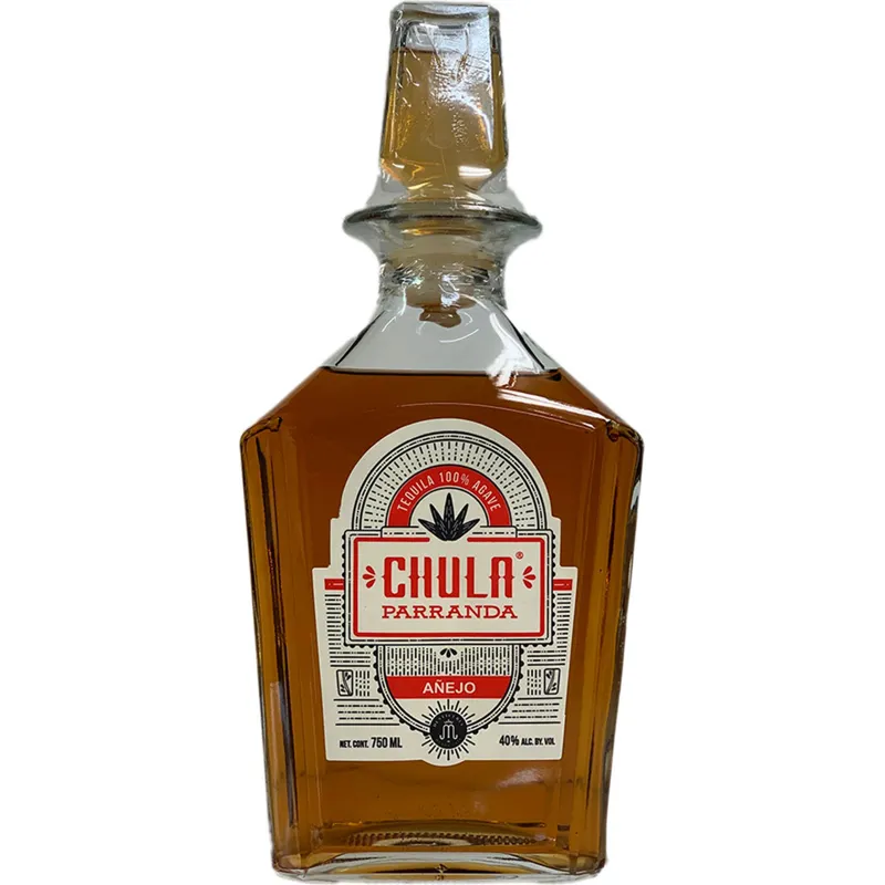 Chula Parranda Anejo Tequila view 1