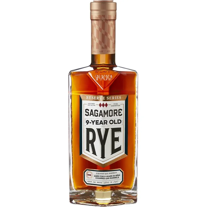 Sagamore 9 Year Straight Rye Whiskey view 1