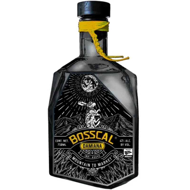 Bosscal Damiana Mezcal view 1