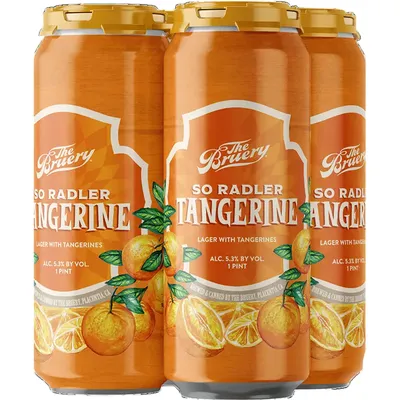 Bruery So Radler Tangerine 4 Pack 16oz Cans