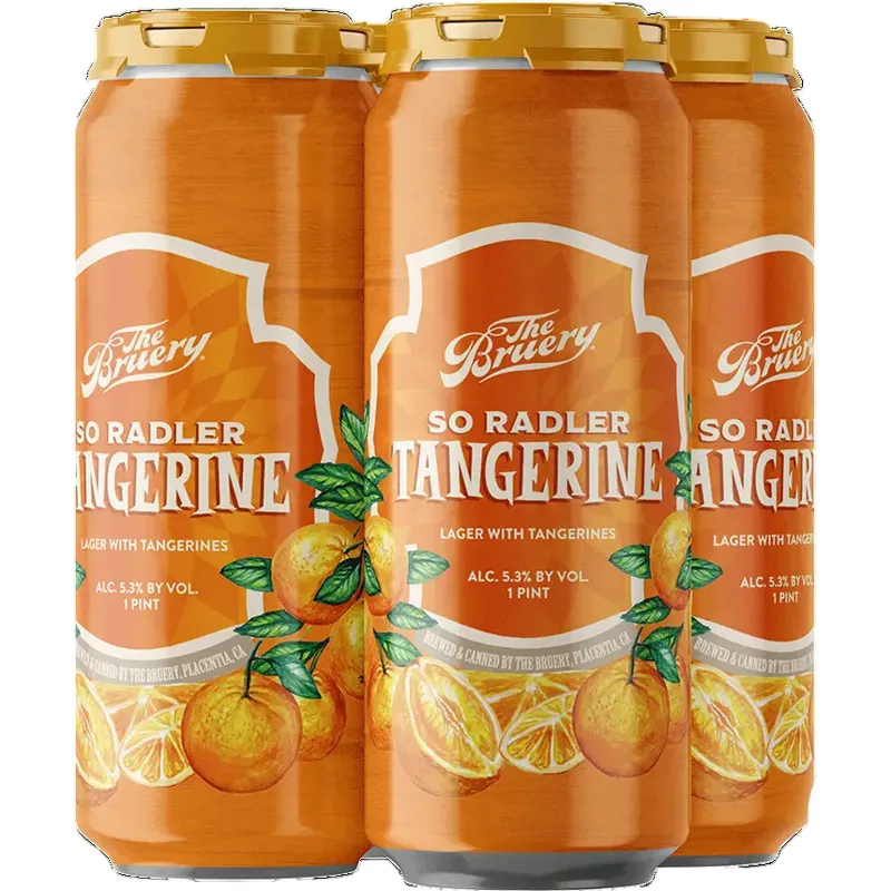 Bruery So Radler Tangerine view 1