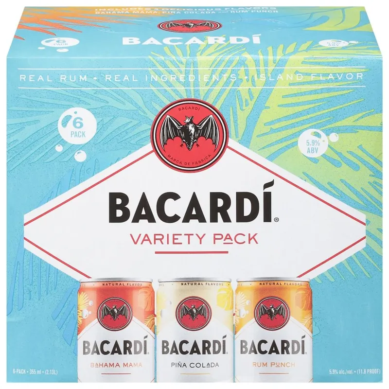 Bacardi Real Rum Cocktails Variety view 1