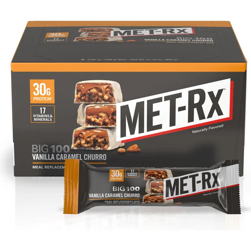 MET-Rx Big Meal Replacement Bar Vanilla Caramel Churro view 1
