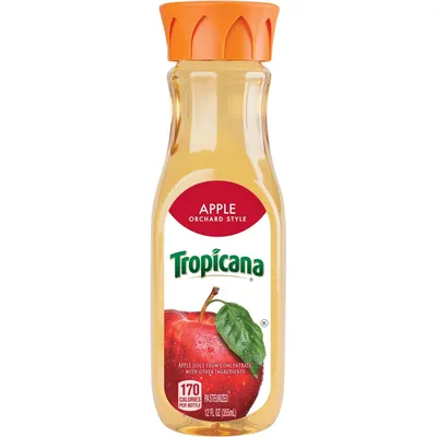 Tropicana Orchard Style Apple Juice 12 oz