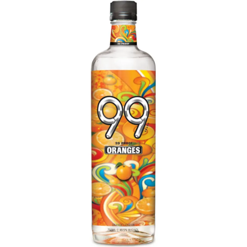 99 Oranges Schnapps Liqueur view 1