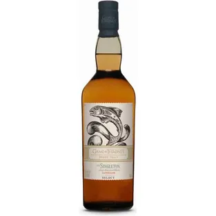 Game Of Thrones House Tully The Singleton Single Malt Scotch Whisky Glendullan Distillery Select