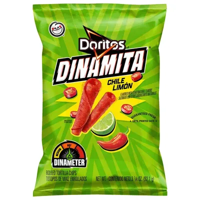 Doritos Dinamita Chile Limon 3.25 oz Bag