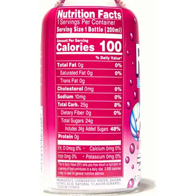 Sangaria Ramune Grape Carbonated Soft Drink