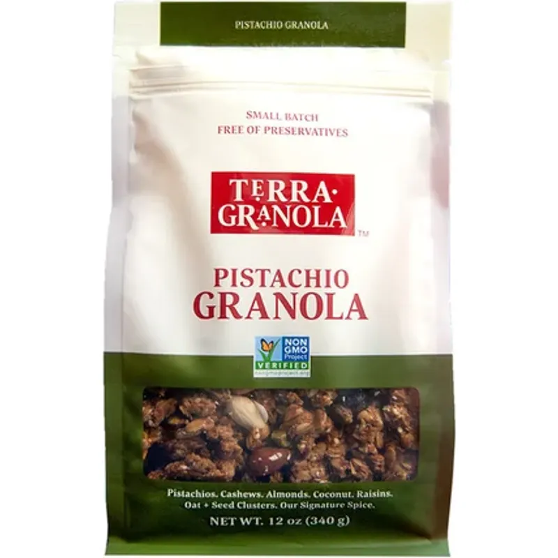 Terra Breads Pistachio Granola Bag view 1