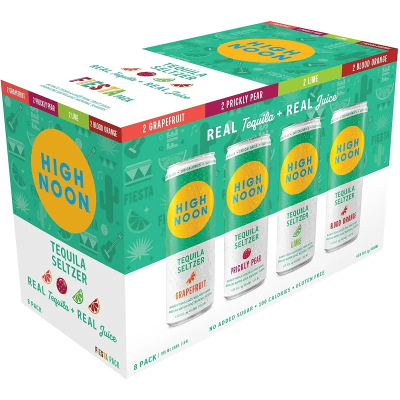 High Noon Tequila Hard Seltzer Fiesta Variety view 1