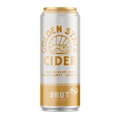 Golden State Cider Brut 19.2 oz can