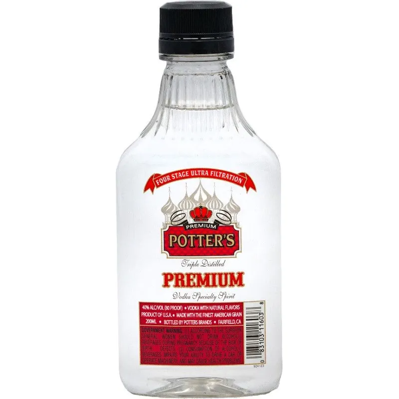 Potters Vodka view 1