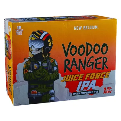 New Belgium Voodoo Ranger Juice Force Hazy Imperial IPA 12pk 12oz Cans