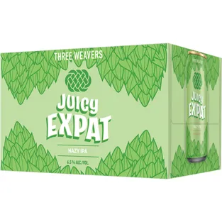 Three Weavers Juicy Expat Hazy IPA