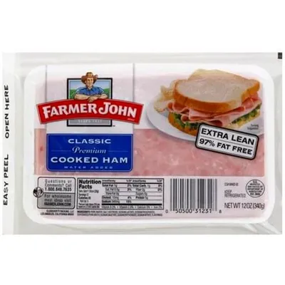 Farmer John Classic Cooked Ham 12 oz