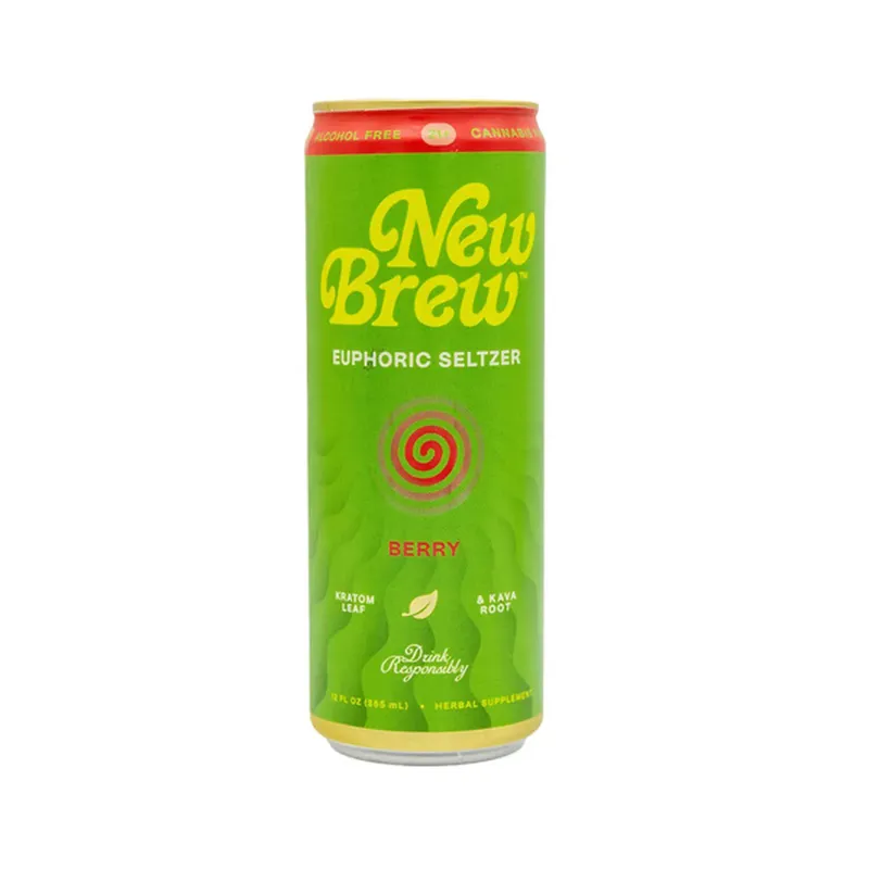 New Brew Euphoric Seltzer Berry view 1