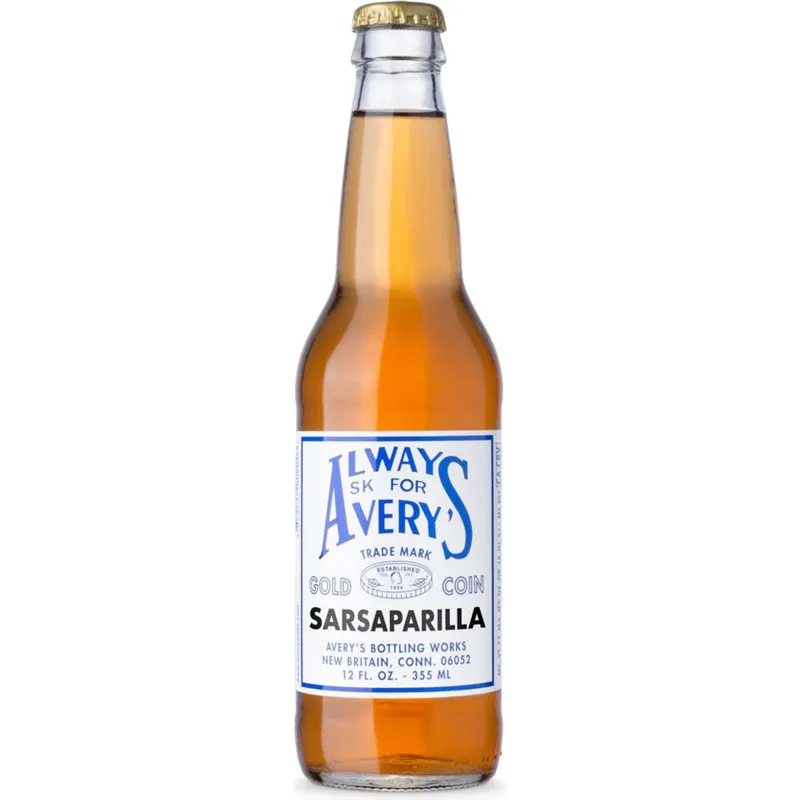Avery's Soda Always Sarsaparilla view 1