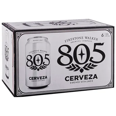 Firestone Walker 805 Cerveza 6 Pack 12 oz Cans