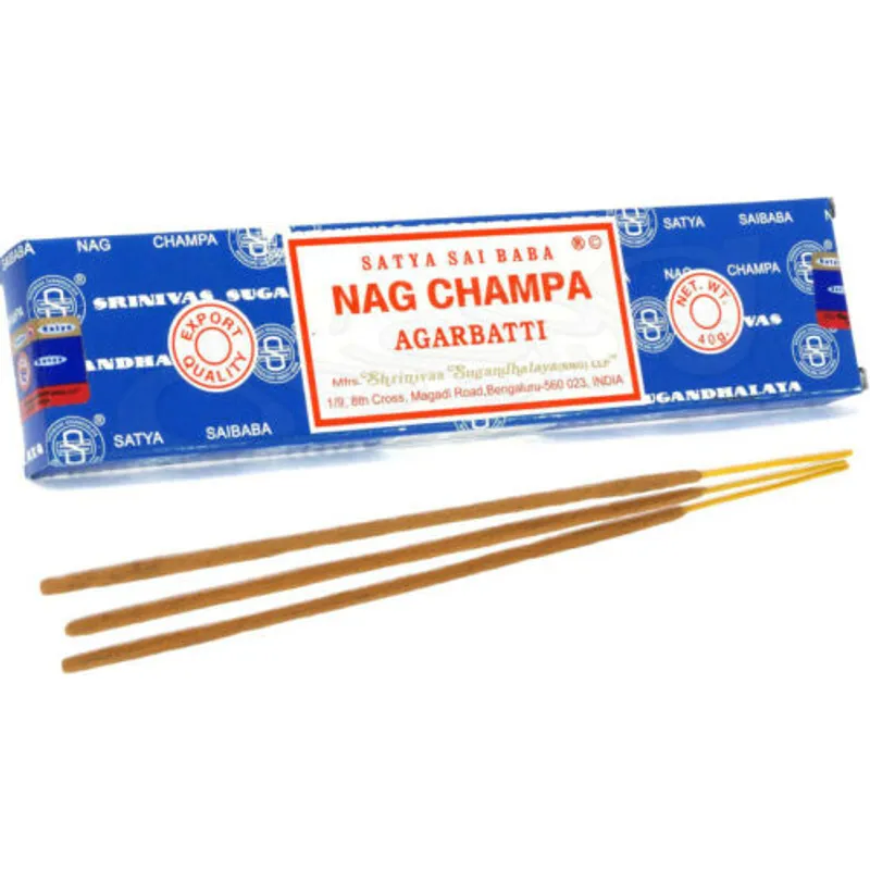 Satya Sai Baba Nag Champa Agarbatti Incense Sticks view 1