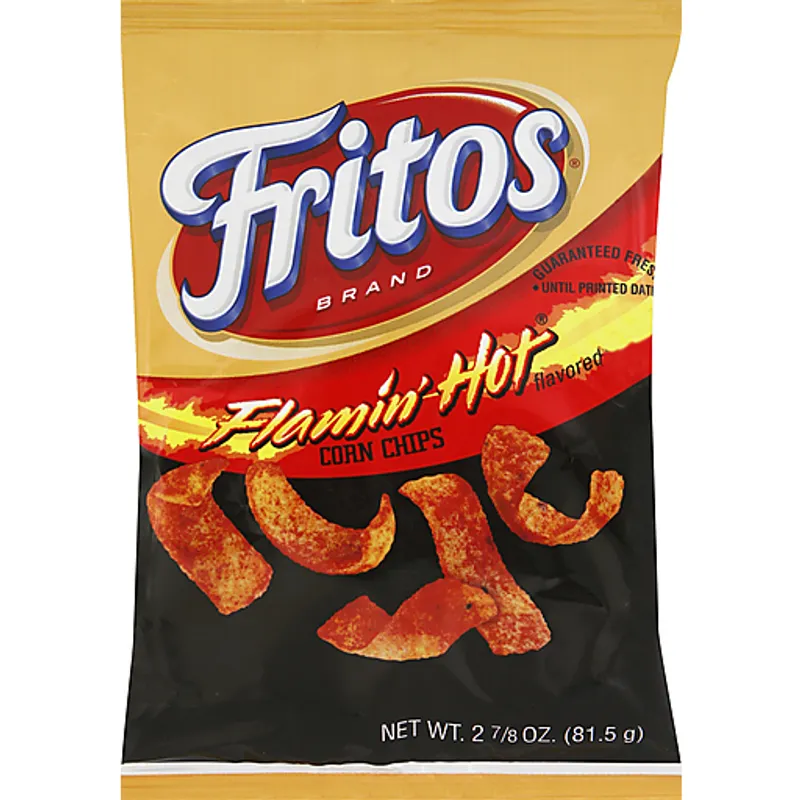 Fritos Flamin' Hot Corn Chips view 1