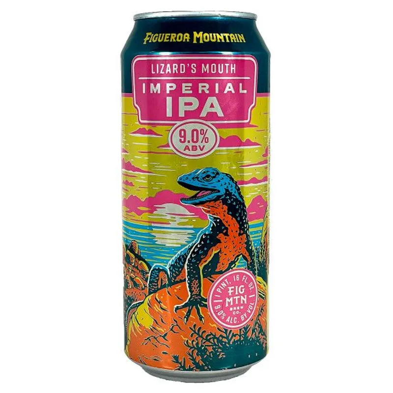 Figueroa Mountain Brewing Co. Lizard's Mouth Imperial IPA view 1