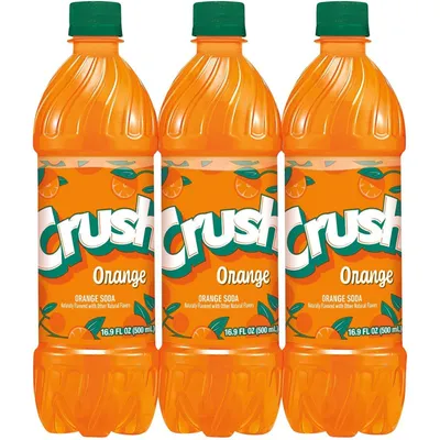 Crush Orange Soda 16.09oz Bottle