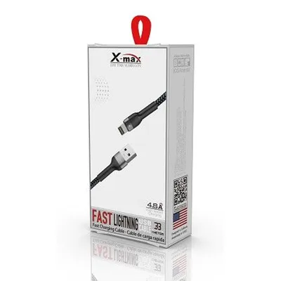 X-MAX Fast USB Cable Lightning 3.3 ft 3.3ft