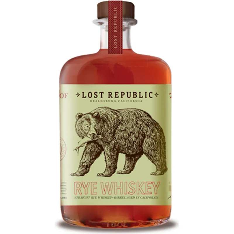 Lost Republic Rye Whiskey view 1